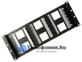 Конструктив 19" 4U для монтажа 18 и плинтов LSA PLUS SINELLS F19-184plus